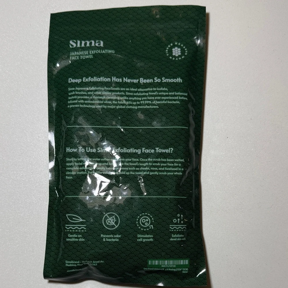 Osima Japanese Exfoliating Face Towel